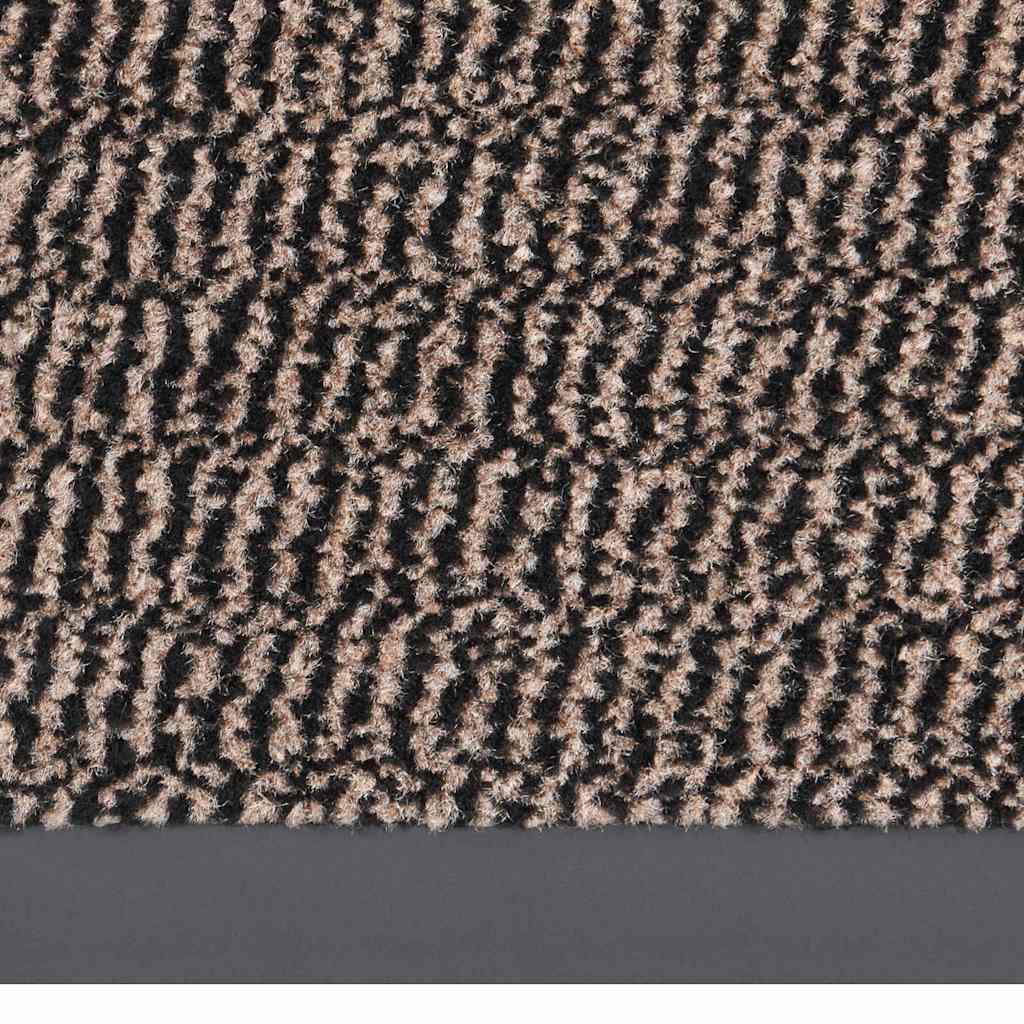 vidaXL Doormat Tufted 60x180 cm Dark Brown 2