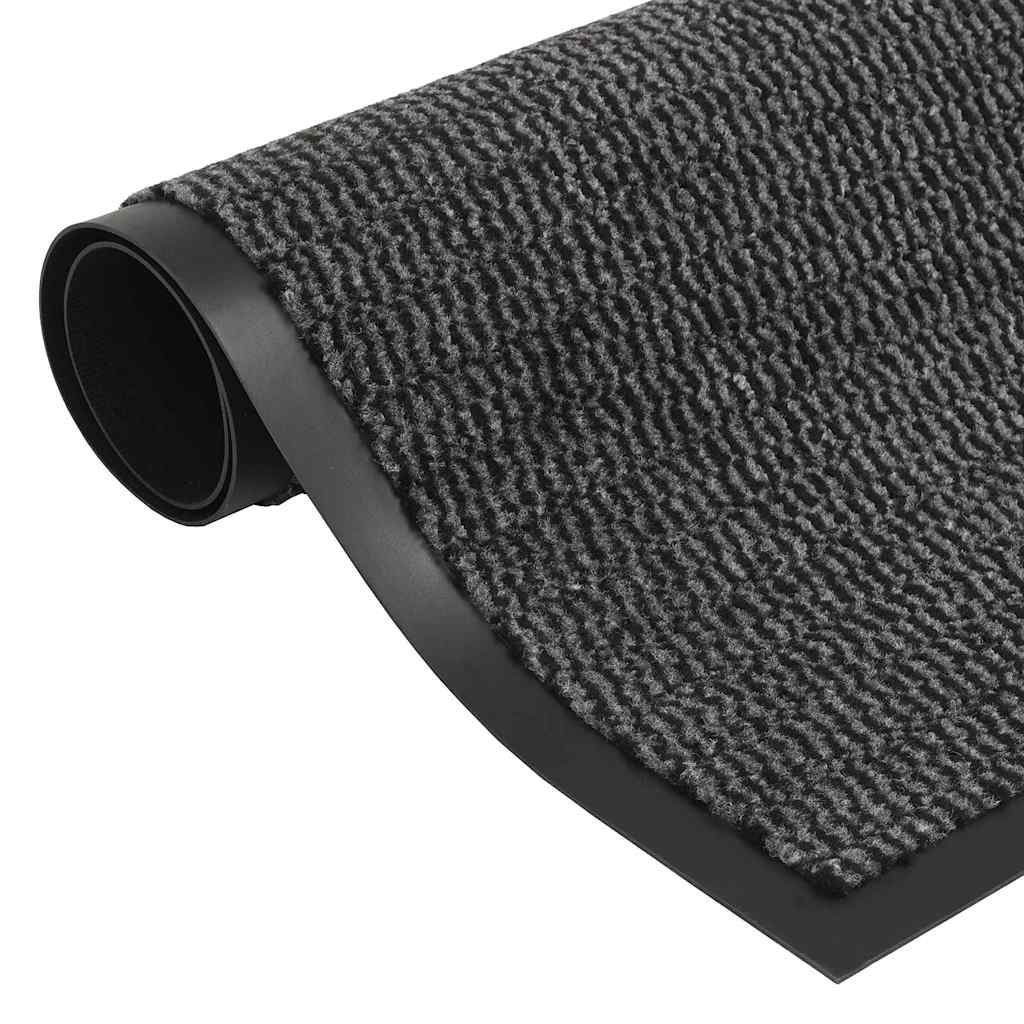 vidaXL Doormat | Anthracite | Polypropylene | 60x180cm | Non-slip | Doormat 1