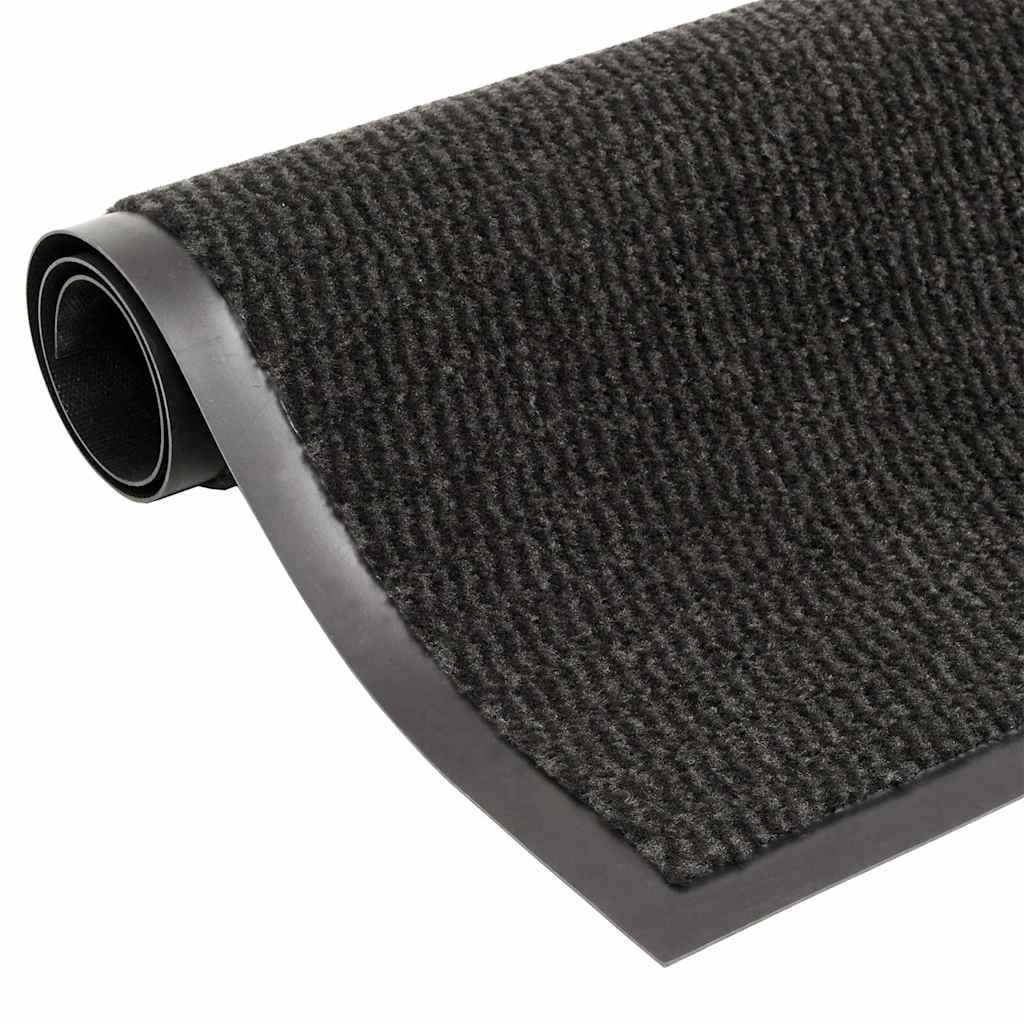vidaXL Doormat | Black | Polypropylene, Rubber | 60 x 180 cm | Non-slip 1