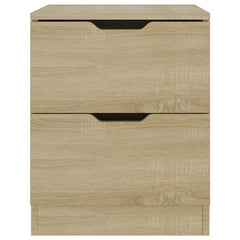 Bedside Cabinet 40x40x50 cm Engineered Wood Sonoma oak 2