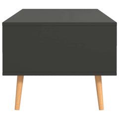 vidaXL Coffee Table | Grey | Engineered wood, MDF | 100 x 49.5 x 43 cm | Storage 6