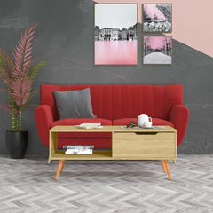 vidaXL Coffee Table 100x49.5x43 cm Engineered Wood
