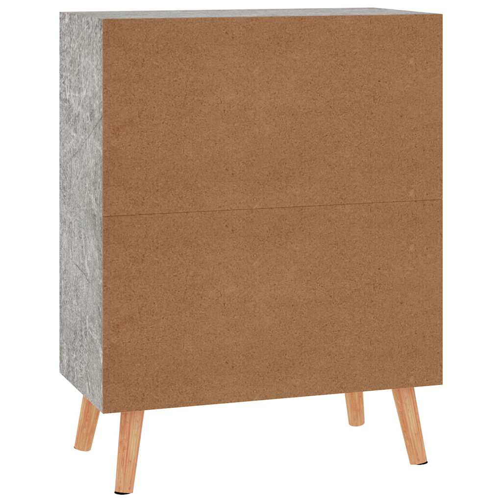 vidaXL Sideboard | Concrete Grey | Engineered Wood | Medium | Sideboard 6