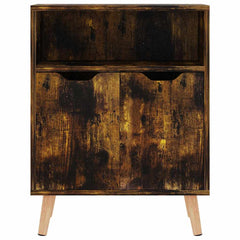 vidaXL Sideboard | Smoked Oak | Engineered Wood | Medium | Sideboard 3