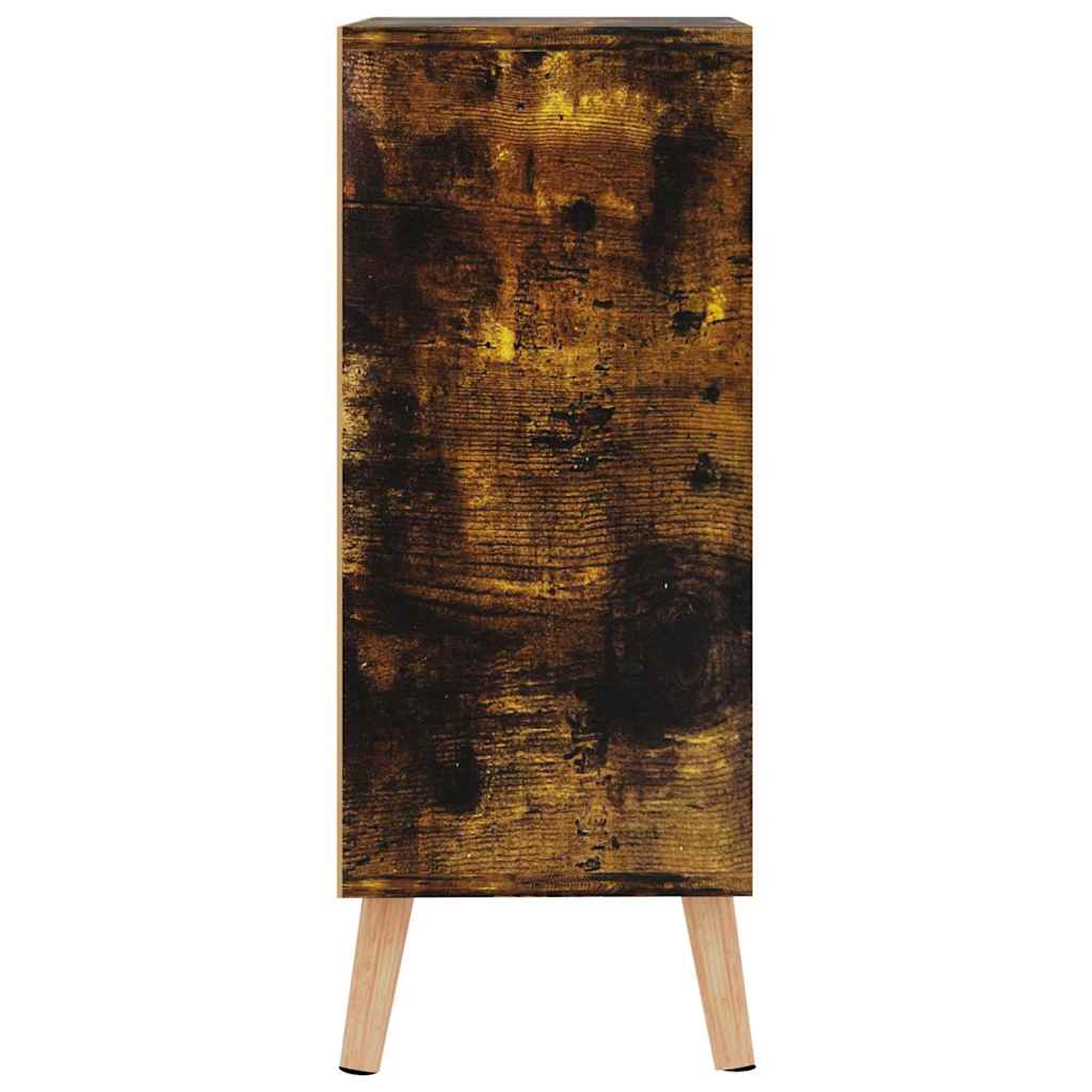 vidaXL Sideboard | Smoked Oak | Engineered Wood | Medium | Sideboard 4