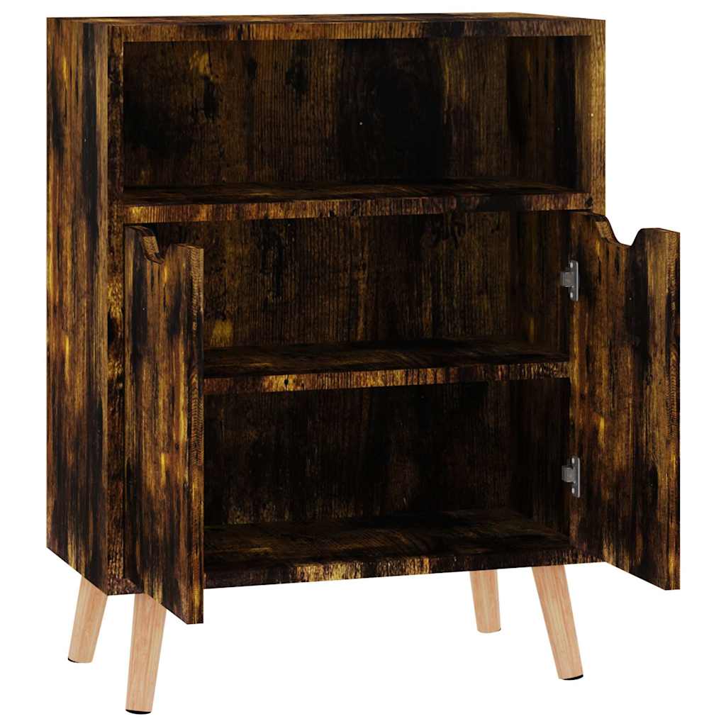vidaXL Sideboard | Smoked Oak | Engineered Wood | Medium | Sideboard 5