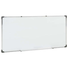 vidaXL Magnetic Whiteboard White 110x60 cm Steel 3