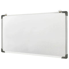 vidaXL Magnetic Whiteboard White 110x60 cm Steel 4