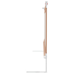 vidaXL Toddler Safety Bed Rail Taupe 100x25 cm Fabric 4