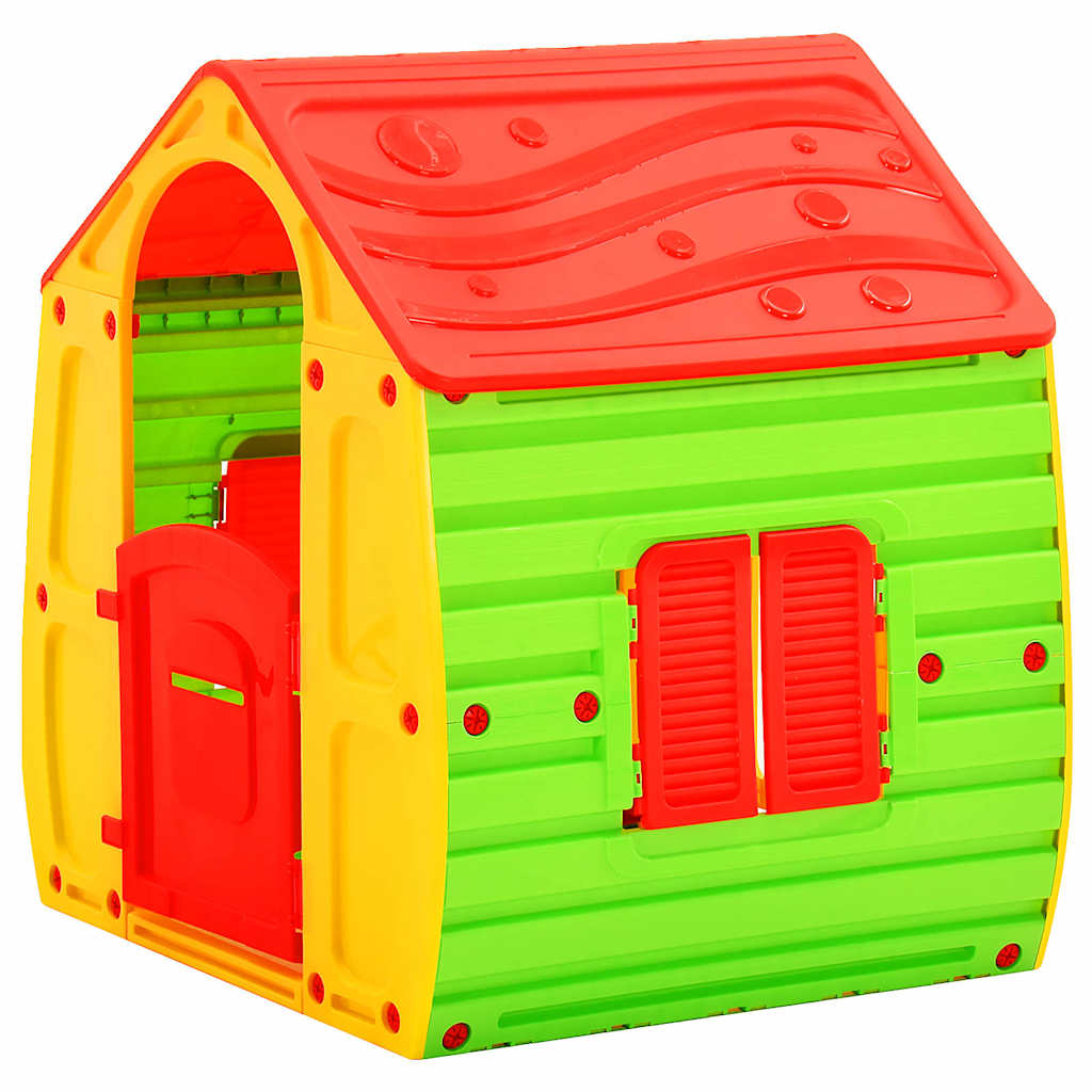 316177 vidaXL Kids Playhouse 102x90x109 cm 3