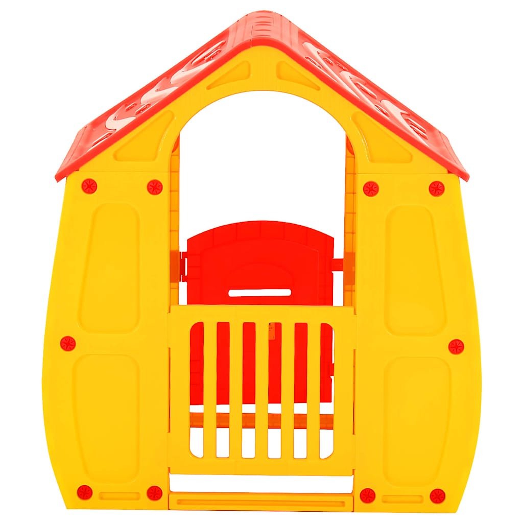 316177 vidaXL Kids Playhouse 102x90x109 cm 2