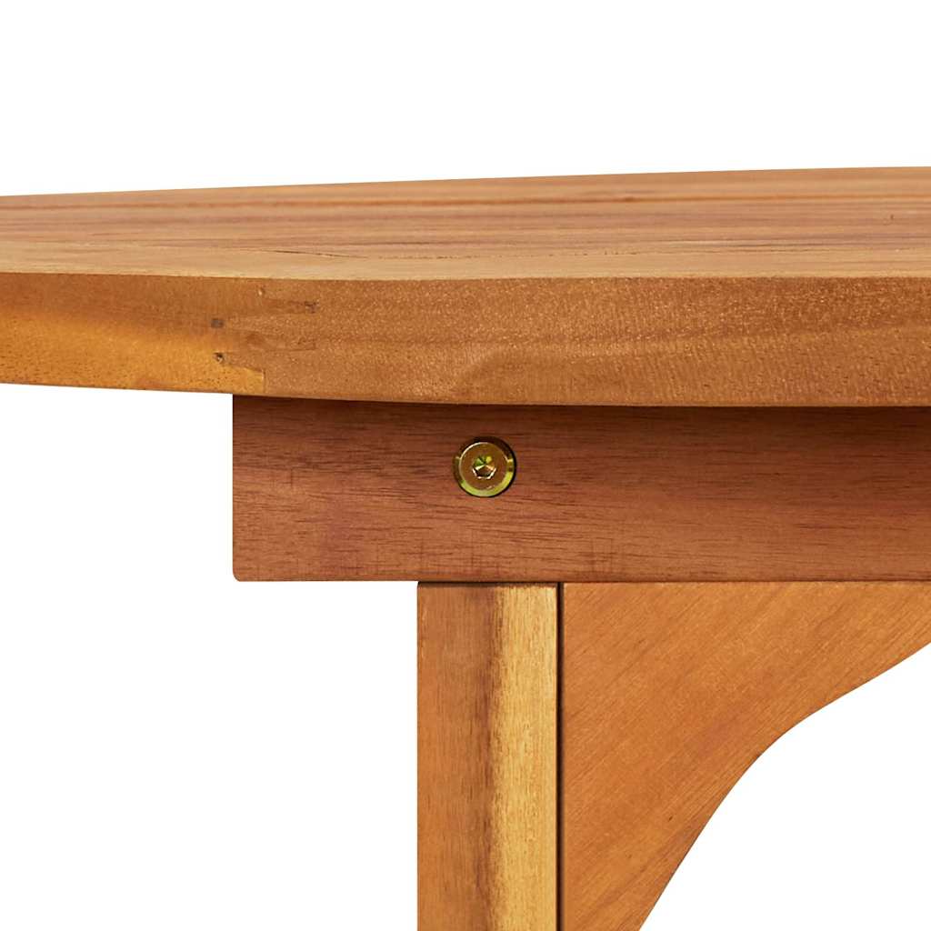Garden Dining Table Solid Acacia Wood 180 x 90 x 75 cm