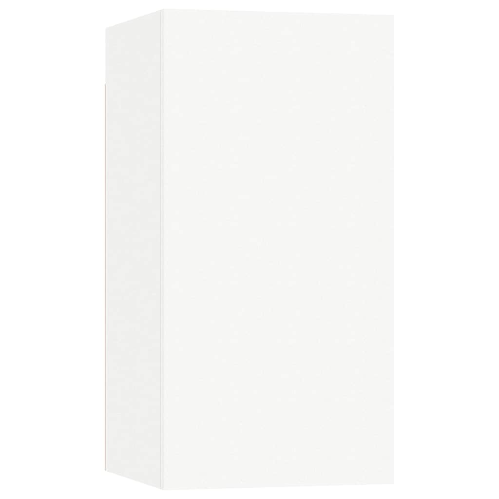 vidaXL TV Cabinet | White | Engineered wood | Small | Wall mounting | TV Cabinet 2