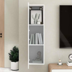 TV Cabinet 30.5x30x110 cm Engineered Wood White
