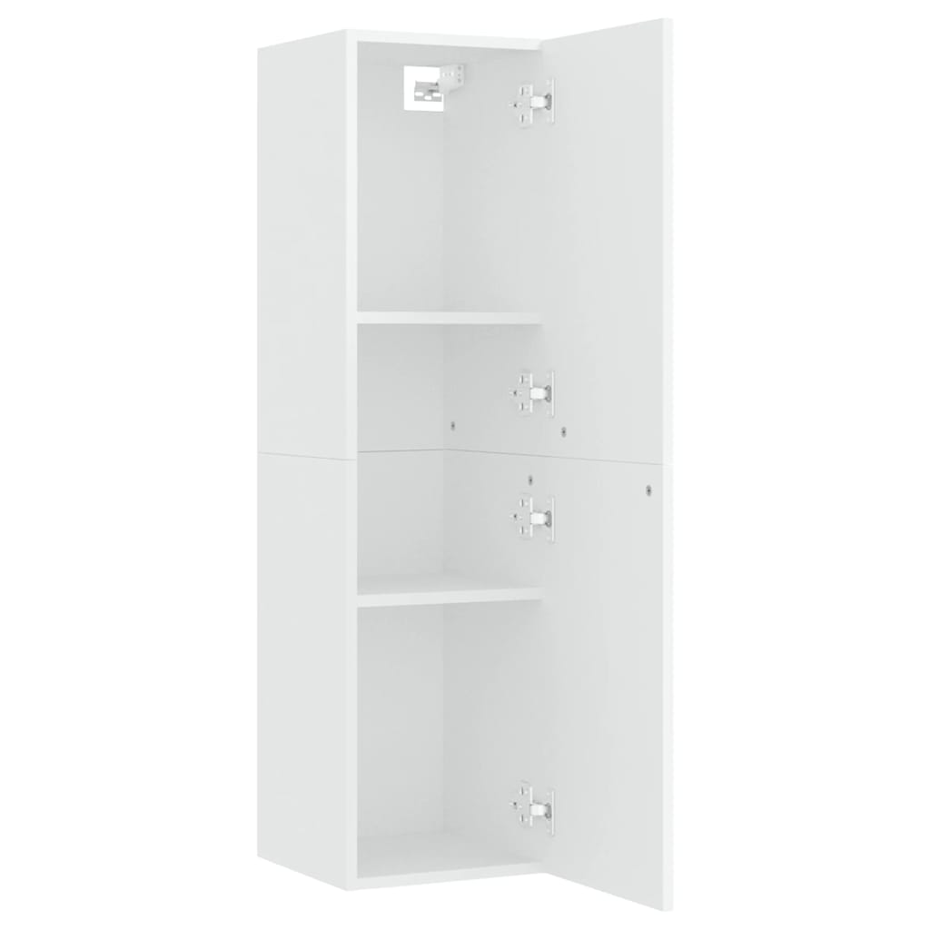 vidaXL TV Cabinet | White | Engineered wood | Wall Cabinet | Rectangular 5