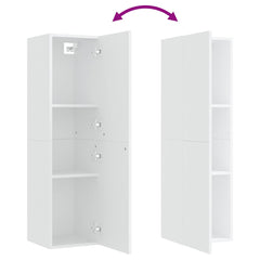 vidaXL TV Cabinet | White | Engineered wood | Wall Cabinet | Rectangular 6
