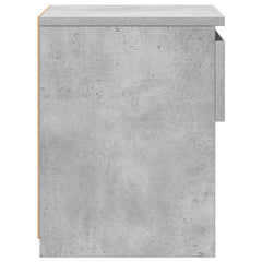 803452 vidaXL Bedside Cabinets 2 pcs Concrete Grey 40x30x39 cm Engineered Wood 6