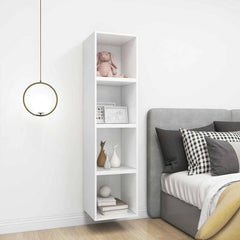 Wall Cabinets 37x37x37 cm Engineered Wood 4 pcs White