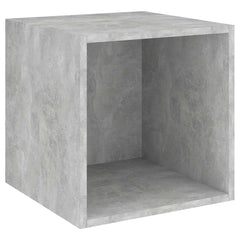 vidaXL Wall Cabinet | Concrete Grey | Engineered wood | 37 cm x 37 cm x 37 cm 2