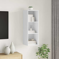 vidaXL TV Cabinet | White | Engineered Wood | Medium | TV Cabinet | Rectangular 5