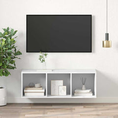 vidaXL TV Cabinet | White | Engineered Wood | Medium | TV Cabinet | Rectangular 1