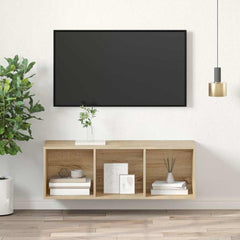 vidaXL TV Cabinet | Sonoma Oak | Engineered Wood | 37x37x107 cm | TV Cabinet 1