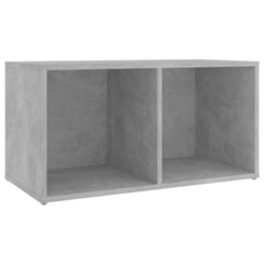 805529 vidaXL TV Cabinet Concrete Grey 72x35x36,5 cm Engineered Wood 2