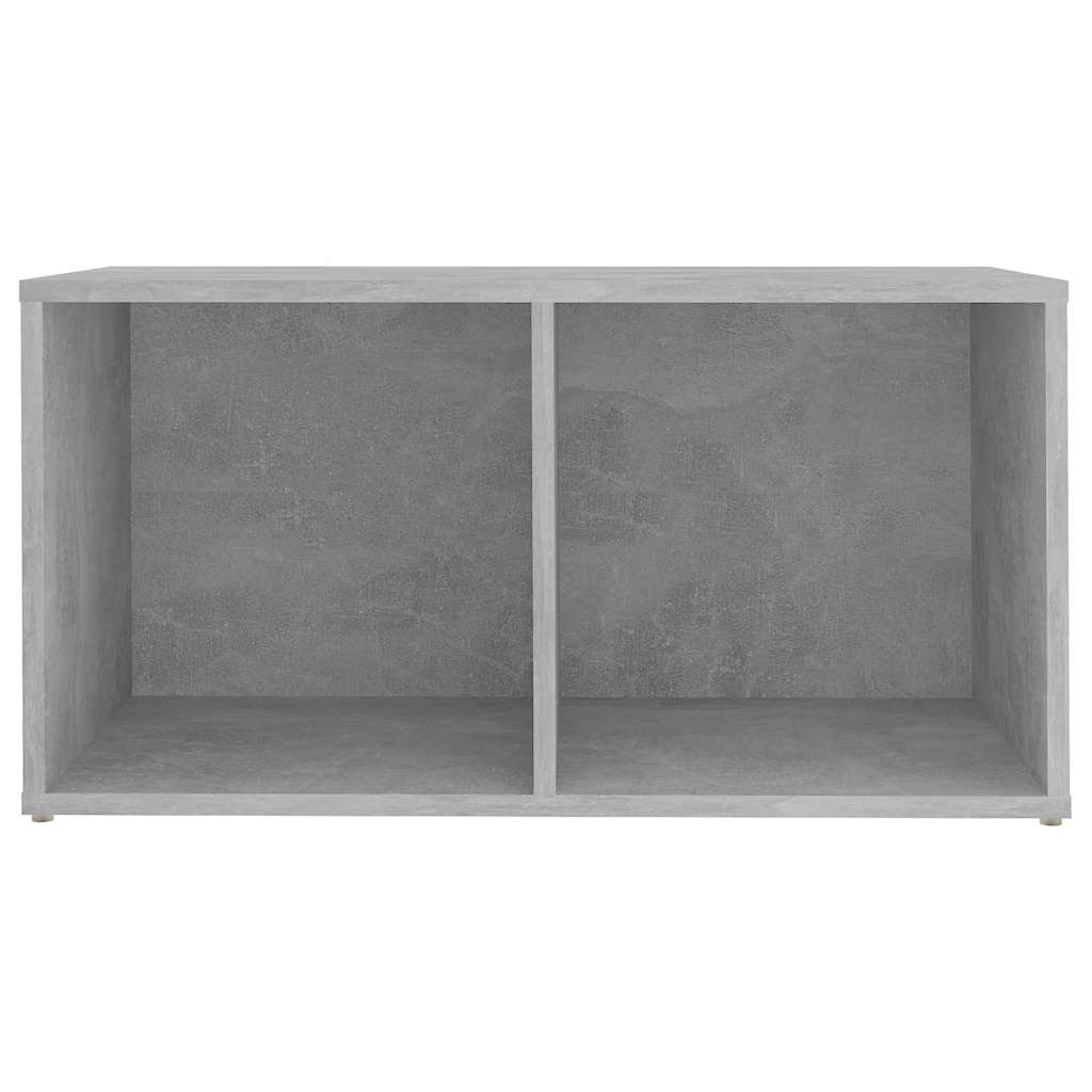 805529 vidaXL TV Cabinet Concrete Grey 72x35x36,5 cm Engineered Wood 4