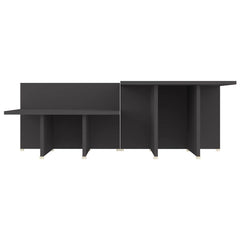 vidaXL Coffee Tables 2 pcs Grey 111.5x50x33 cm Engineered Wood 5