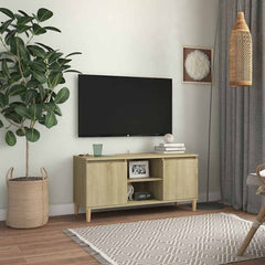 vidaXL TV Cabinet | TV Cabinet | Rectangular | Scandinavian | Appealing Design 1