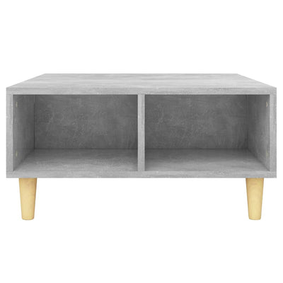 Coffee Table Concrete Grey 60x60x30 cm Engineered Wood