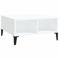 vidaXL Coffee Table | White | Engineered wood, metal | Compact | Coffee Table 2