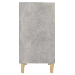 vidaXL Sideboard | Concrete grey | Engineered wood, solid eucalyptus wood 5