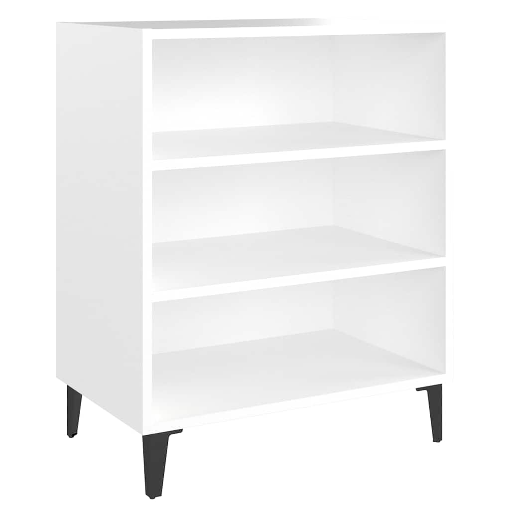 806058 vidaXL Sideboard White 57x35x70 cm Engineered Wood 2