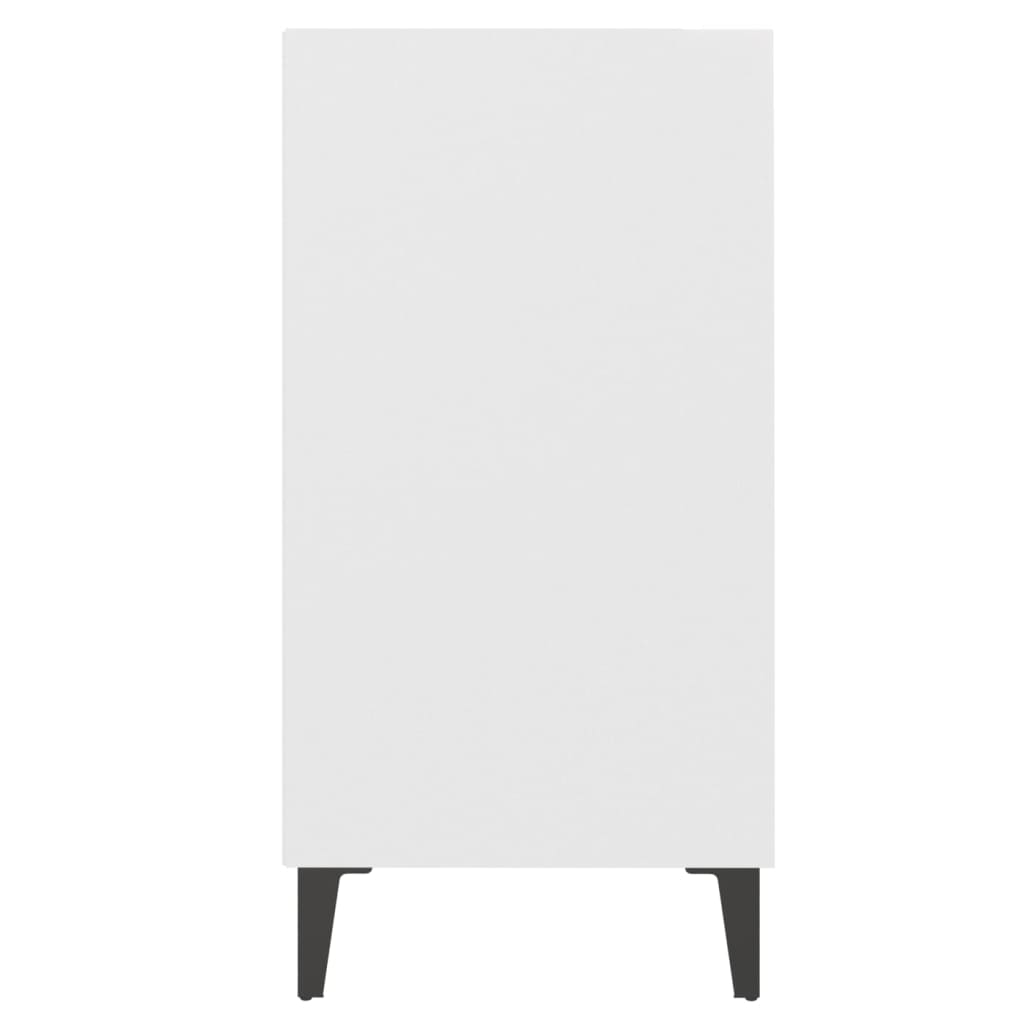 806058 vidaXL Sideboard White 57x35x70 cm Engineered Wood 4