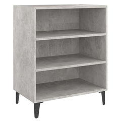806062 vidaXL Sideboard Concrete Grey 57x35x70 cm Engineered Wood 2
