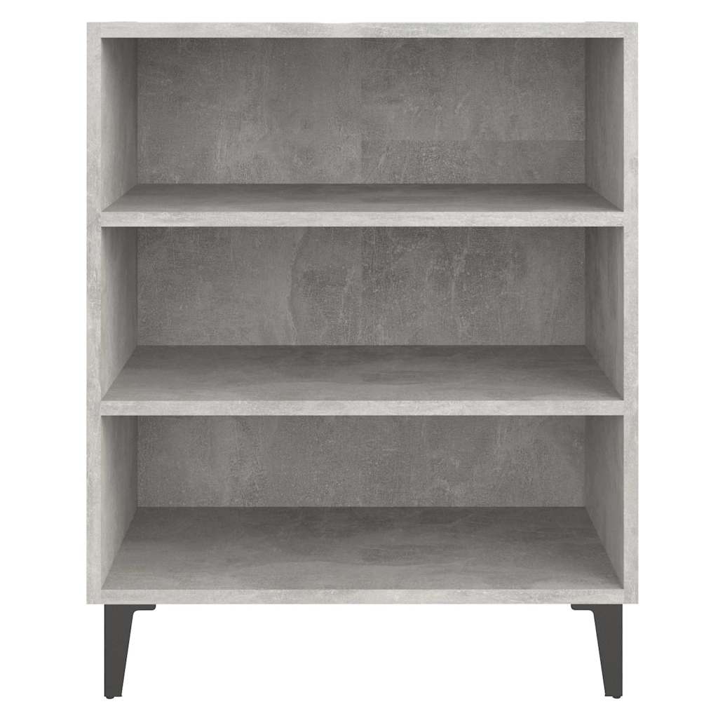 806062 vidaXL Sideboard Concrete Grey 57x35x70 cm Engineered Wood 3