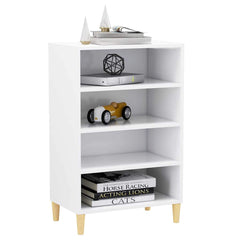 vidaXL Sideboard | White | Engineered wood | 57 x 35 x 90 cm | Sideboard 3