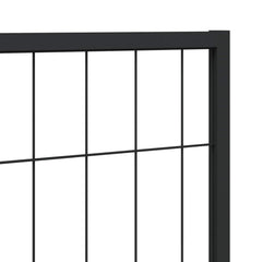 vidaXL Dog Kennel Black 300x100x70 cm Steel 5
