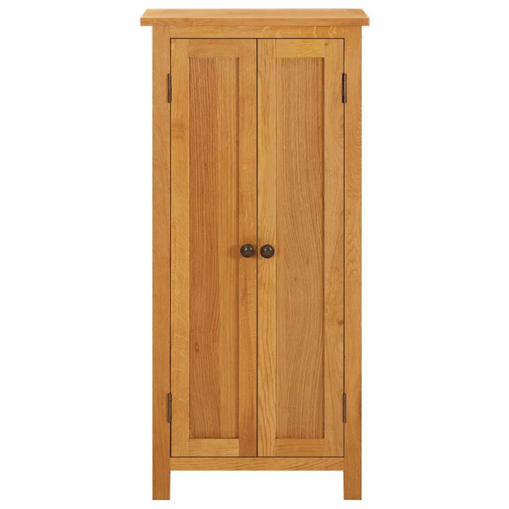 Storage Cabinet Solid Oak Wood, image 3