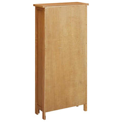 Storage Cabinet Solid Oak Wood, image 5