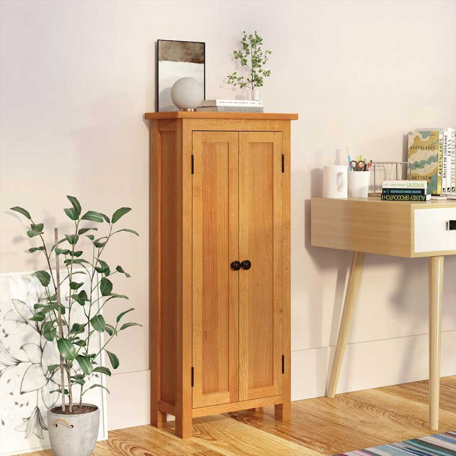 Storage Cabinet Solid Oak Wood