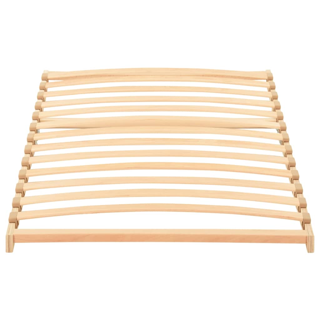 vidaXL Slatted Bed without Mattress Base with 13 Slats 70x200cm 3