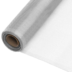 vidaXL Mesh Screen Aluminium 60x1000 cm Silver 1