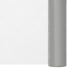 150894 vidaXL Mesh Screen Stainless Steel 80x2000 cm Silver 2