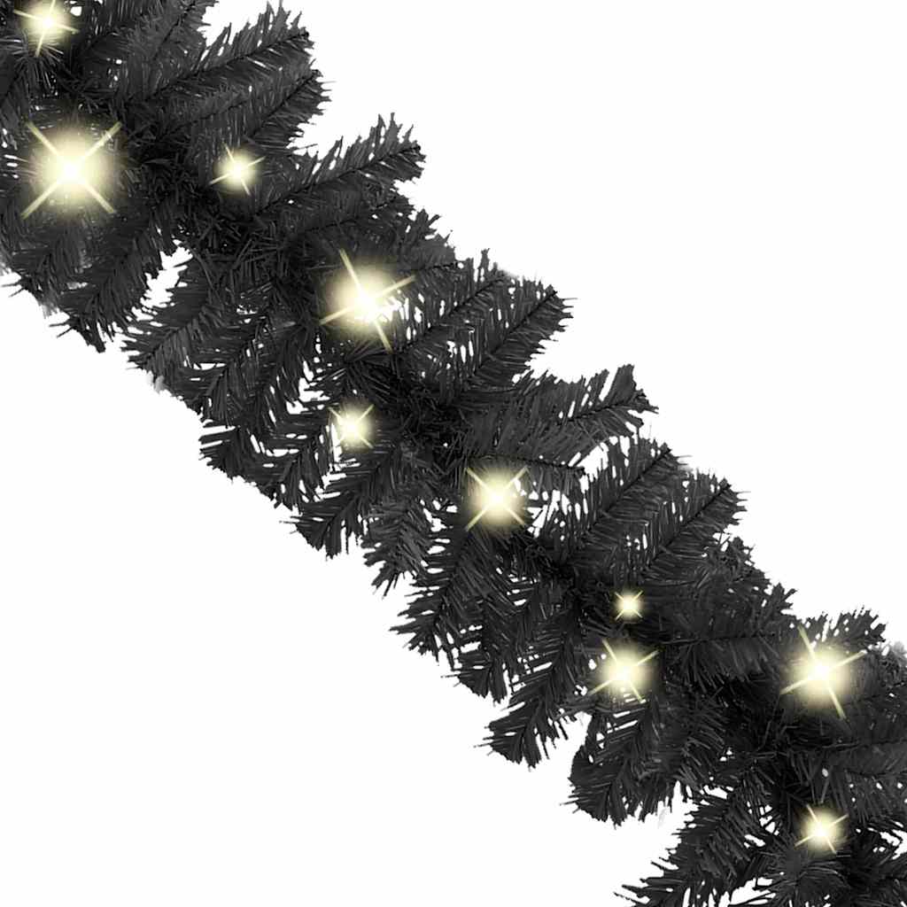 vidaXL Garland | Black | PVC | 10 metres | Christmas Garland | Other 4