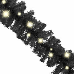 vidaXL Garland | Black | PVC | 10 metres | Christmas Garland | Other 4