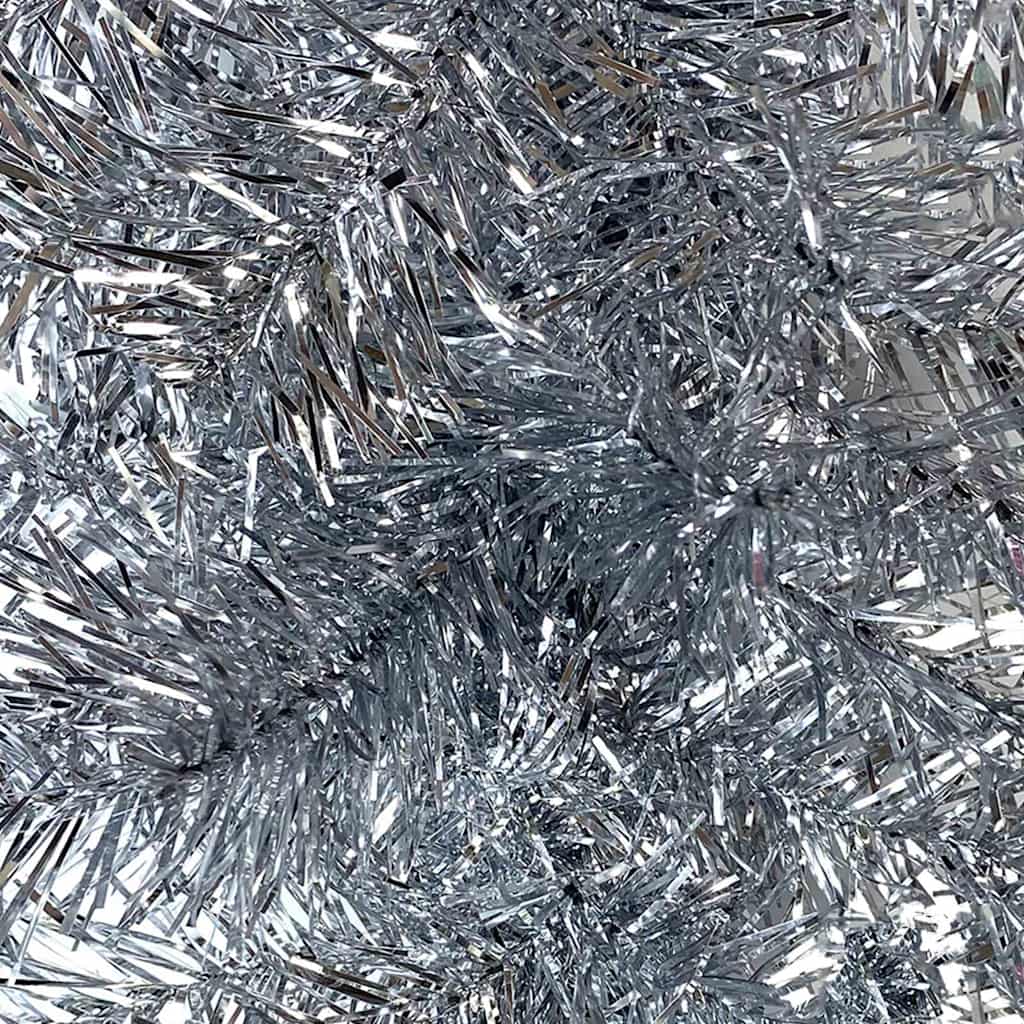 vidaXL Garland | Silver | PVC | 10 metres | Christmas Garland | Other 4