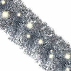 vidaXL Garland | Silver | PVC | 10 metres | Christmas Garland | Other 5