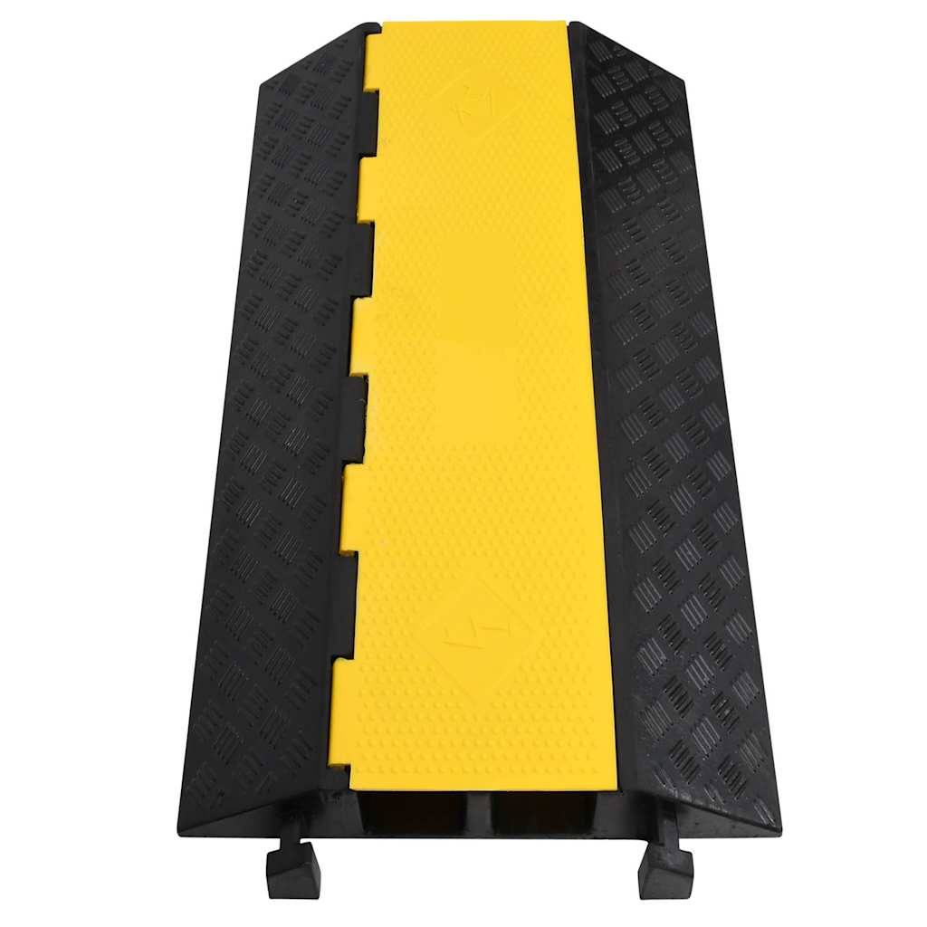 Cable Protector Ramps 1 Channel Rubber 100 cm 2 pcs 7 cm 35 cm